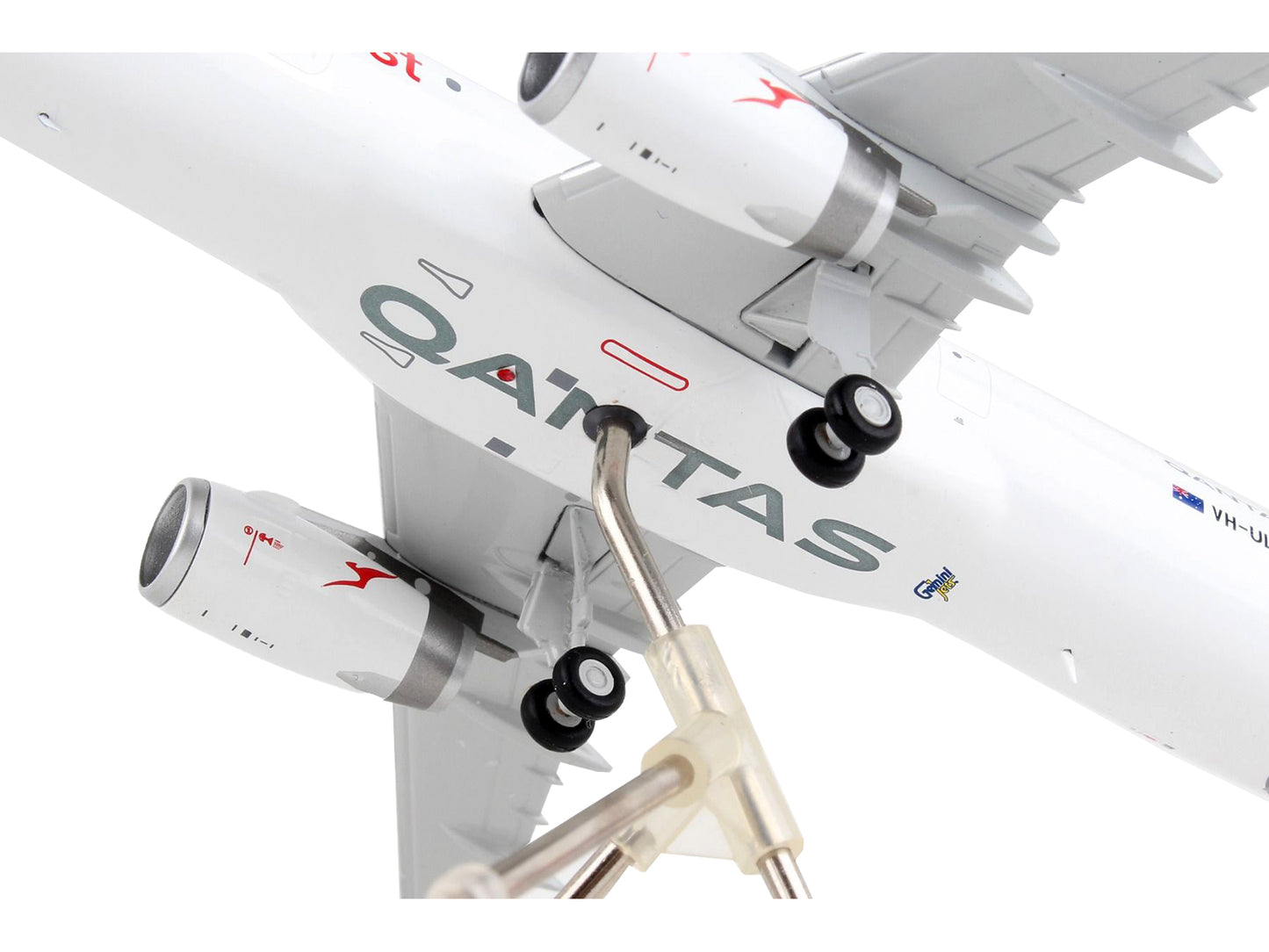 Airbus A321P2F Commercial Aircraft "Qantas Freight - Australia Post" White with Red Tail "Gemini 200" Series 1/200 Diecast Model Airplane by GeminiJets <h2>Airbus GeminiJets</h2> <p>High-quality car p