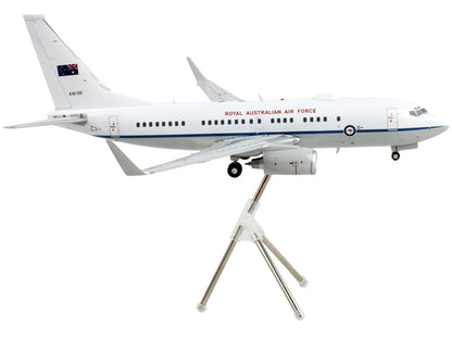 Boeing 737-700 Transport Aircraft "Royal Australian Air Force - A36-001" White and Gray "Gemini 200" Series 1/200 Diecast Model Airplane by GeminiJets <h2>Boeing GeminiJets</h2> <p>High-quality car pe