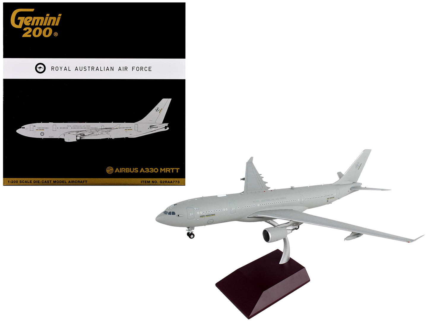 Airbus A330 MRTT Tanker Aircraft "Royal Australian Air Force" Gray "Gemini 200" Series 1/200 Diecast Model Airplane by GeminiJets <h2>Airbus GeminiJets</h2> <p>High-quality car perfect for collectors