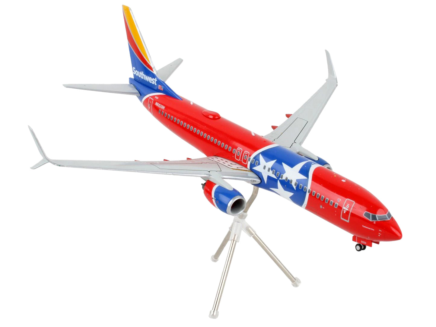 Boeing 737-800 Commercial Aircraft "Southwest Airlines - Tennessee One" Flag Livery "Gemini 200" Series 1/200 Diecast Model Airplane by GeminiJets <h2>Boeing GeminiJets</h2> <p>High-quality car perfec