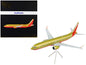Boeing 737 MAX 8 Commercial Aircraft "Southwest Airlines" Gold and Red "Gemini 200" Series 1/200 Diecast Model Airplane by GeminiJets <h2>Boeing GeminiJets</h2> <p>High-quality car perfect for collect
