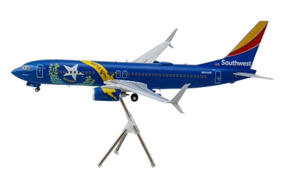 Boeing 737-800 Commercial Aircraft "Southwest Airlines - Nevada One" (N8646B) Blue with Tail Stripes "Gemini 200" Series 1/200 Diecast Model Airplane by GeminiJets <h2>Boeing GeminiJets</h2> <p>High-q