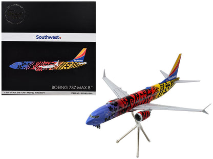 Boeing 737 MAX 8 Commercial Aircraft "Southwest Airlines - Imua One" (N8710M) Hawaiian Graphics "Gemini 200" Series 1/200 Diecast Model Airplane by GeminiJets <h2>Boeing GeminiJets</h2> <p>High-qualit