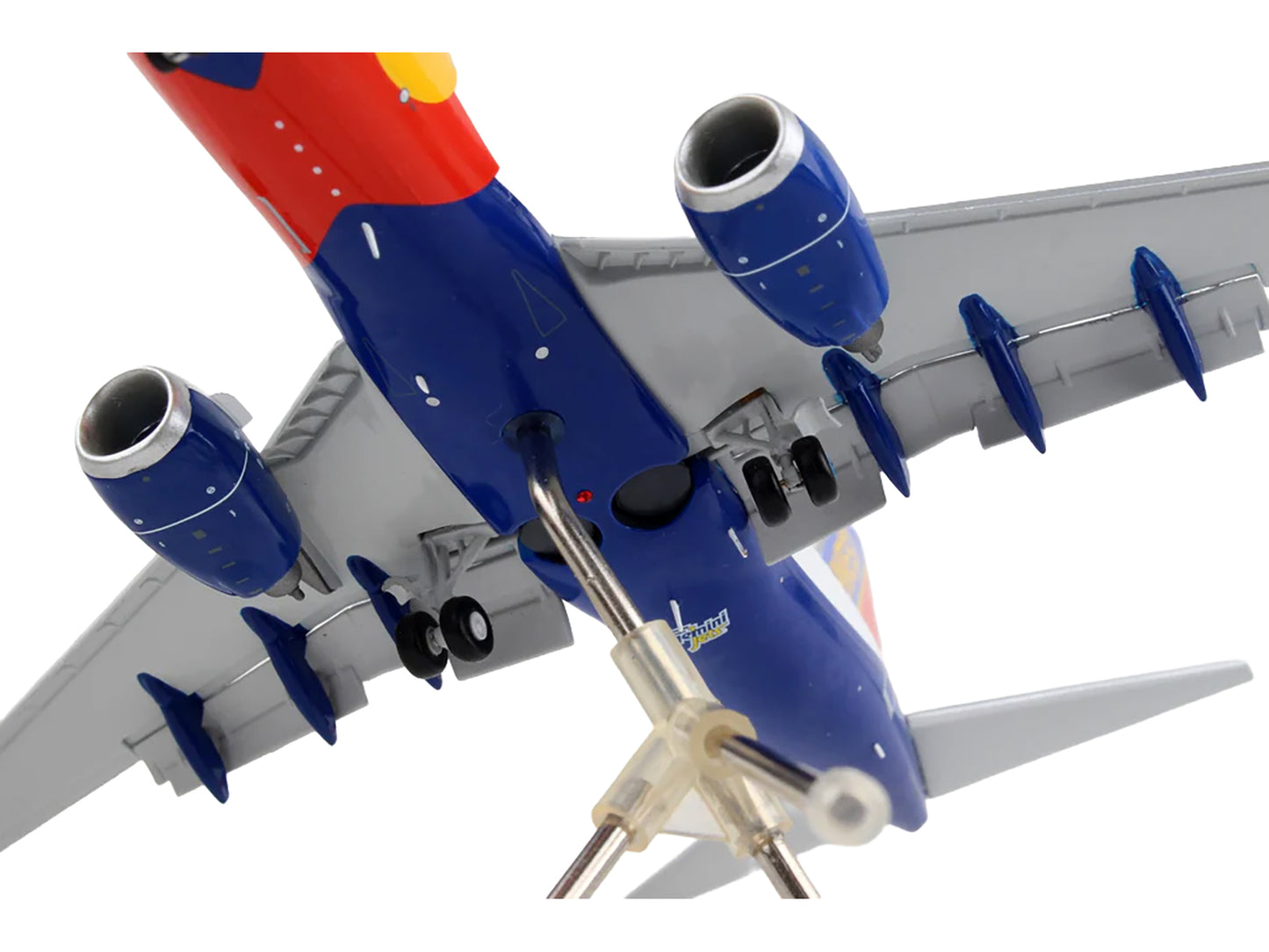 Boeing 737-700 Commercial Aircraft with Flaps Down Configuration "Southwest Airlines - Colorado One" (N230WN) White and Blue "Gemini 200" Series 1/200 Diecast Model Airplane by GeminiJets <h2>Boeing G