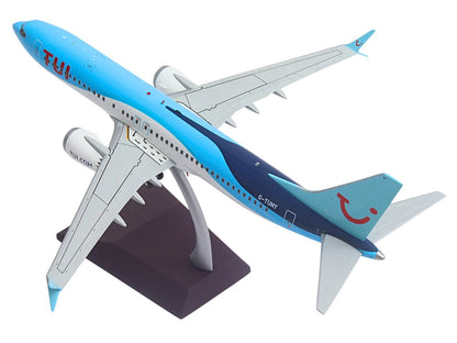 Boeing 737 MAX 8 Commercial Aircraft "TUI Airways" (G-TUMY) Blue and White "Gemini 200" Series 1/200 Diecast Model Airplane by GeminiJets <h2>Boeing GeminiJets</h2> <p>High-quality car perfect for col