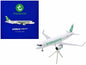 Airbus A320neo Commercial Aircraft "Transavia Airlines" (F-GNEO) White with Green Tail "Gemini 200" Series 1/200 Diecast Model Airplane by GeminiJets <h2>Airbus GeminiJets</h2> <p>High-quality car per