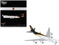 Boeing 747-8F Commercial Aircraft "UPS Worldwide Services" (N607UP) White with Brown Tail "Gemini 200 - Interactive Series" Series 1/200 Diecast Model by GeminiJets