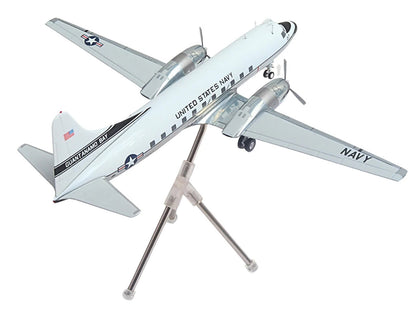 Convair C-131 Samaritan Transport Aircraft "United States Navy - NAS Guantanamo Bay" (141017) White and Gray "Gemini 200" Series 1/200 Diecast Model Airplane by GeminiJets <h2>Convair GeminiJets</h2>