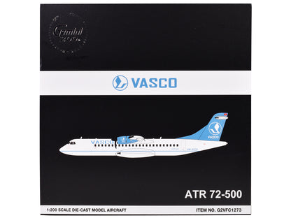 ATR 72-500 Commercial Aircraft "Vietnam Air Services Company (VASCO)" (VN-B221) White with Blue Tail "Gemini 200" Series 1/200 Diecast Model Airplane by GeminiJets <h2>ATR GeminiJets</h2> <p>High-qual