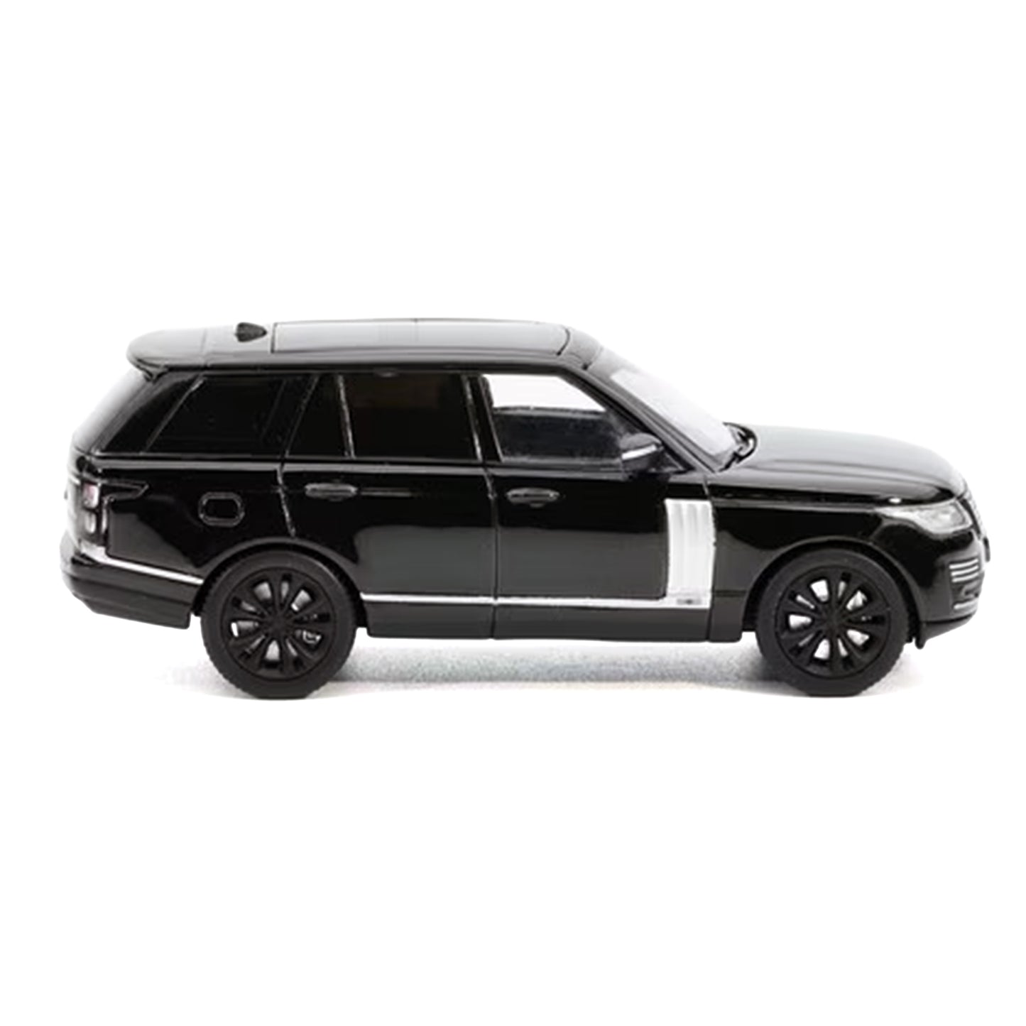 2021 Land Rover Range Rover Black 1/64 Diecast Model Car by GCD x Enchery