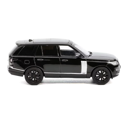 2021 Land Rover Range Rover Black 1/64 Diecast Model Car by GCD x Enchery