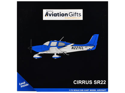 Cirrus SR22 Composite Aircraft (N221CL) Blue "Gemini General Aviation" Series 1/72 Diecast Model Airplane by GeminiJets <h2>Cirrus GeminiJets</h2> <p>High-quality car perfect for collectors and enthus