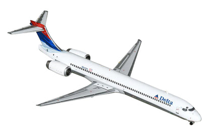 McDonnell Douglas MD-90 Commercial Aircraft "Delta Air Lines" (N910DN) White with Blue and Red Tail 1/400 Diecast Model Airplane by GeminiJets <h2>McDonnell GeminiJets</h2> <p>High-quality car perfect