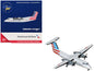 Bombardier Dash 8-100 Commercial Aircraft "American Airlines - American Eagle" (N808EX) Gray with Striped Tail 1/400 Diecast Model Airplane by GeminiJets <h2>Bombardier GeminiJets</h2> <p>High-quality