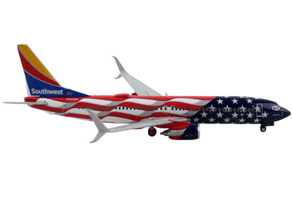 Boeing 737-800 Commercial Aircraft "Southwest Airlines - Freedom One" United States Flag Livery 1/400 Diecast Model Airplane by GeminiJets <h2>Boeing GeminiJets</h2> <p>High-quality car perfect for co