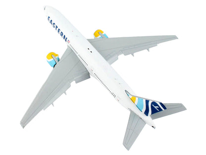 Boeing 777-200ER Commercial Aircraft with Flaps Down "Eastern Air Lines" White Striped Tail 1/400 Diecast Model Airplane by GeminiJets <h2>Boeing GeminiJets</h2> <p>High-quality car perfect for collec