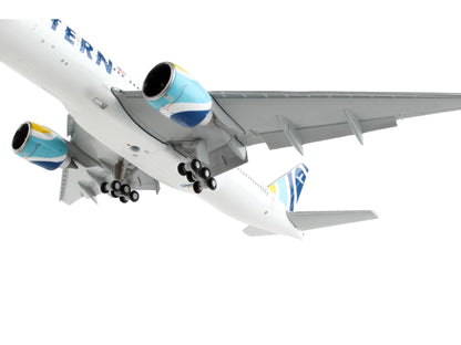 Boeing 777-200ER Commercial Aircraft with Flaps Down "Eastern Air Lines" White Striped Tail 1/400 Diecast Model Airplane by GeminiJets <h2>Boeing GeminiJets</h2> <p>High-quality car perfect for collec
