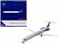 McDonnell Douglas MD-83 Commercial Aircraft "Everts Air Cargo" (N965CE) White with Blue Tail 1/400 Diecast Model Airplane by GeminiJets <h2>McDonnell GeminiJets</h2> <p>High-quality car perfect for co