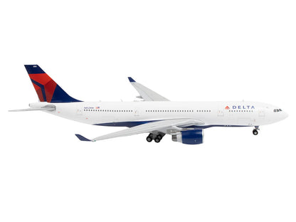 Airbus A330-200 Commercial Aircraft "Delta Air Lines" (N852NW) White with Red and Blue Tail 1/400 Diecast Model Airplane by GeminiJets <h2>Airbus GeminiJets</h2> <p>High-quality car perfect for collec