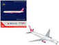 Boeing 767-400ER Commercial Aircraft "Delta Air Lines - Breast Cancer Research Foundation" (N845MH) White with Pink Tail 1/400 Diecast Model Airplane by GeminiJets <h2>Boeing GeminiJets</h2> <p>High-q
