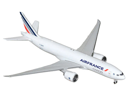 Boeing 777F Commercial Aircraft "Air France Cargo" (F-GUOC) White with Red and Blue Striped Tail 1/400 Diecast Model Airplane by GeminiJets <h2>Boeing GeminiJets</h2> <p>High-quality car perfect for c