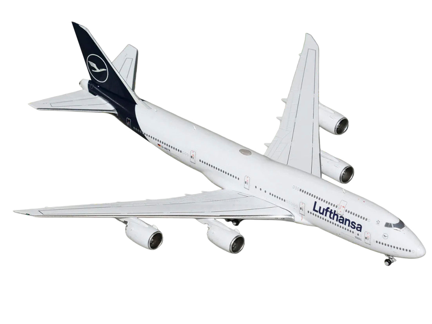 Boeing 747-8I Commercial Aircraft "Lufthansa" (D-ABYA) White with Dark Blue Tail 1/400 Diecast Model GeminiJets <h2>Boeing GeminiJets</h2> <p>High-quality car perfect for collectors and enthusiasts. F