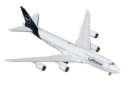 Boeing 747-8I Commercial Aircraft "Lufthansa" (D-ABYA) White with Dark Blue Tail 1/400 Diecast Model GeminiJets <h2>Boeing GeminiJets</h2> <p>High-quality car perfect for collectors and enthusiasts. F