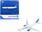 Boeing 777-200ER Commercial Aircraft "United Airlines" (N798UA) White with Blue Tail 1/400 Diecast Model Airplane by GeminiJets <h2>Boeing GeminiJets</h2> <p>High-quality car perfect for collectors an