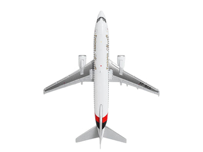 Boeing 737-300 Commercial Aircraft "Emirates Airlines" (AP-BCD) White with Striped Tail 1/400 Diecast Model by GeminiJets