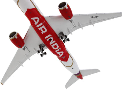 Airbus A350-900 Commercial Aircraft "Air India" (VT-JRH) White with Tail Graphics 1/400 Diecast Model Airplane by GeminiJets <h2>Airbus GeminiJets</h2> <p>High-quality car perfect for collectors and e