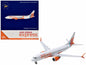 Boeing 737 MAX 8 Commercial Aircraft "Air India Express" (VT-BXA) White with Tail Graphics 1/400 Diecast Model Airplane by GeminiJets <h2>Boeing GeminiJets</h2> <p>High-quality car perfect for collect
