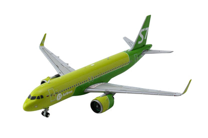 Airbus A320neo Commercial Aircraft "S7 Airlines" (RA-73428) Green Two-Tone 1/400 Diecast Model Airplane by GeminiJets <h2>Airbus GeminiJets</h2> <p>High-quality car perfect for collectors and enthusia