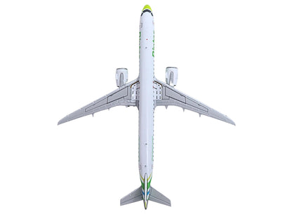 Embraer E195-E2 Commercial Aircraft "Binter Canarias" (EC-OEA) White with Green Tail Stripes 1/400 Diecast Model Airplane by GeminiJets <h2>Embraer GeminiJets</h2> <p>High-quality car perfect for coll
