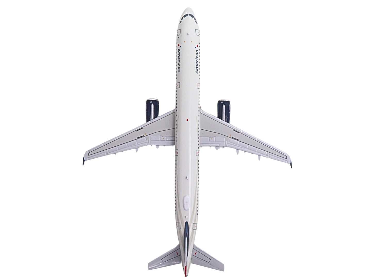 Airbus A321 Commercial Aircraft "American Airlines - US Airways Heritage Jet" (N578UW) White with Blue Tail 1/400 Diecast Model Airplane by GeminiJets <h2>Airbus GeminiJets</h2> <p>High-quality car pe