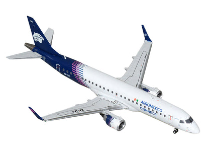 Embraer ERJ-190 Commercial Aircraft "Aeromexico Connect" (XA-IAC) White with Dark Blue Tail 1/400 Diecast Model Airplane by GeminiJets <h2>Embraer GeminiJets</h2> <p>High-quality car perfect for colle