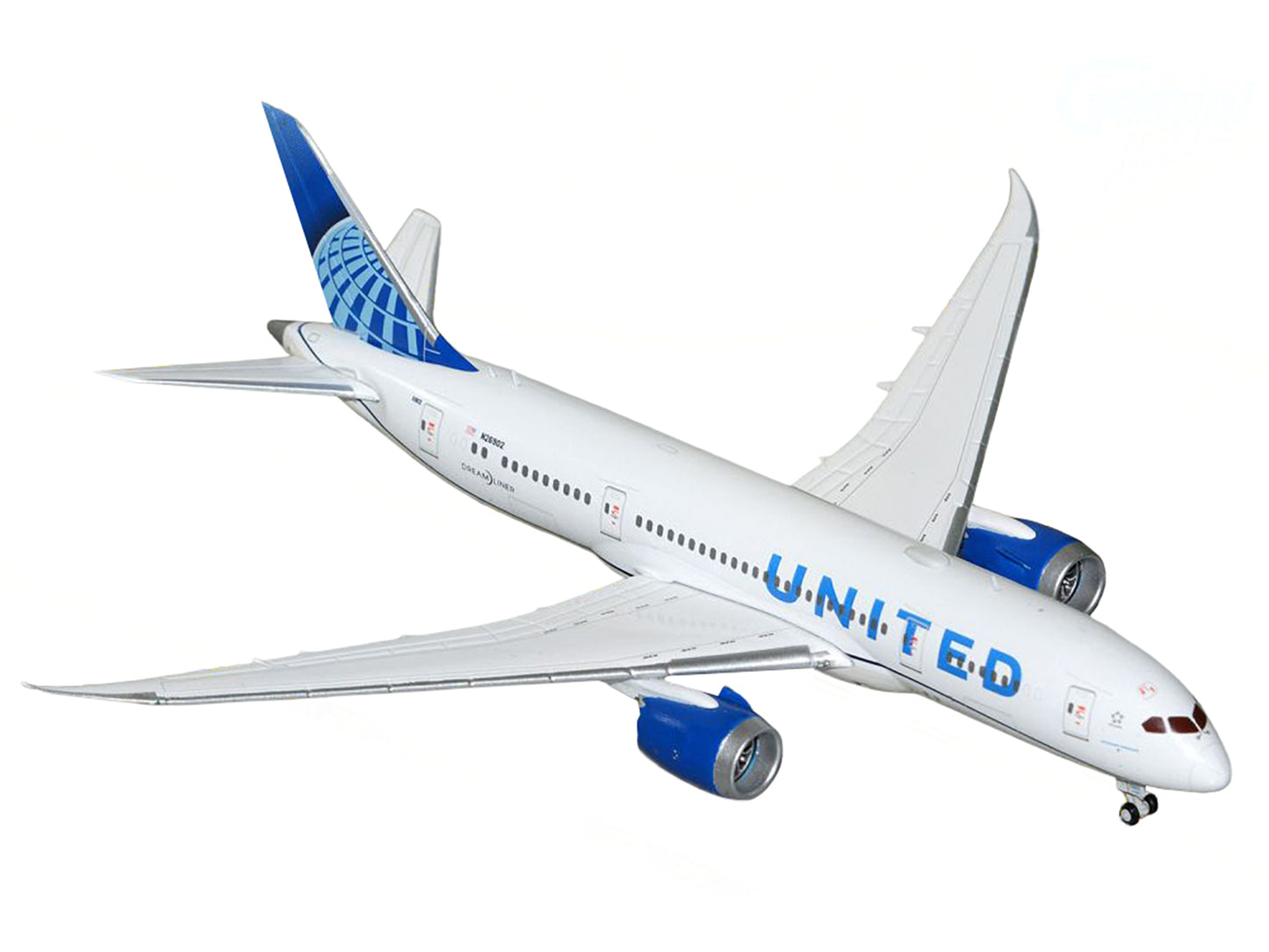 Boeing 787-8 Commercial Aircraft "United Airlines" (N26902) White with Blue Tail 1/400 Diecast Model Airplane by GeminiJets <h2>Boeing GeminiJets</h2> <p>High-quality car perfect for collectors and en