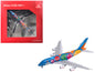 Airbus A380-800 Commercial Aircraft "Emirates Airlines - Destination Dubai" (A6-EES) Blue with Graphics 1/400 Diecast Model Airplane by GeminiJets <h2>Airbus GeminiJets</h2> <p>High-quality car perfec