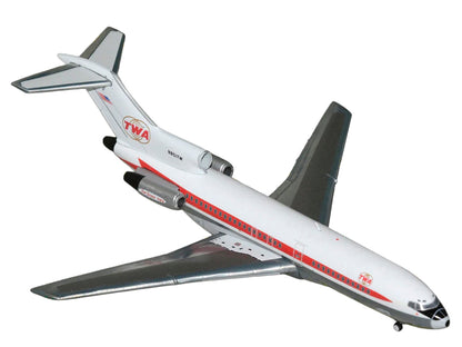 Boeing 727-100 Commercial Aircraft "Trans World Airlines" (N851TW) White with Red Stripes 1/400 Diecast Model by GeminiJets <h2>Boeing GeminiJets</h2> <p>High-quality car perfect for collectors and en
