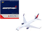 Boeing 767-300ER Commercial Aircraft "Delta Air Lines" (N199DN) White with Red and Blue Tail 1/400 Diecast Model by GeminiJets <h2>Boeing GeminiJets</h2> <p>High-quality car perfect for collectors ent
