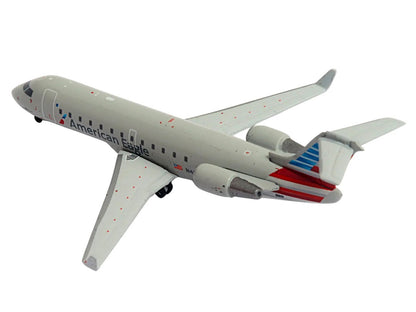 Bombardier CRJ200 Commercial Aircraft "American Eagle - Air Wisconsin" (N420AW) Gray with Red and Blue Tail 1/400 Diecast Model Airplane by GeminiJets <h2>Bombardier GeminiJets</h2> <p>High-quality ca