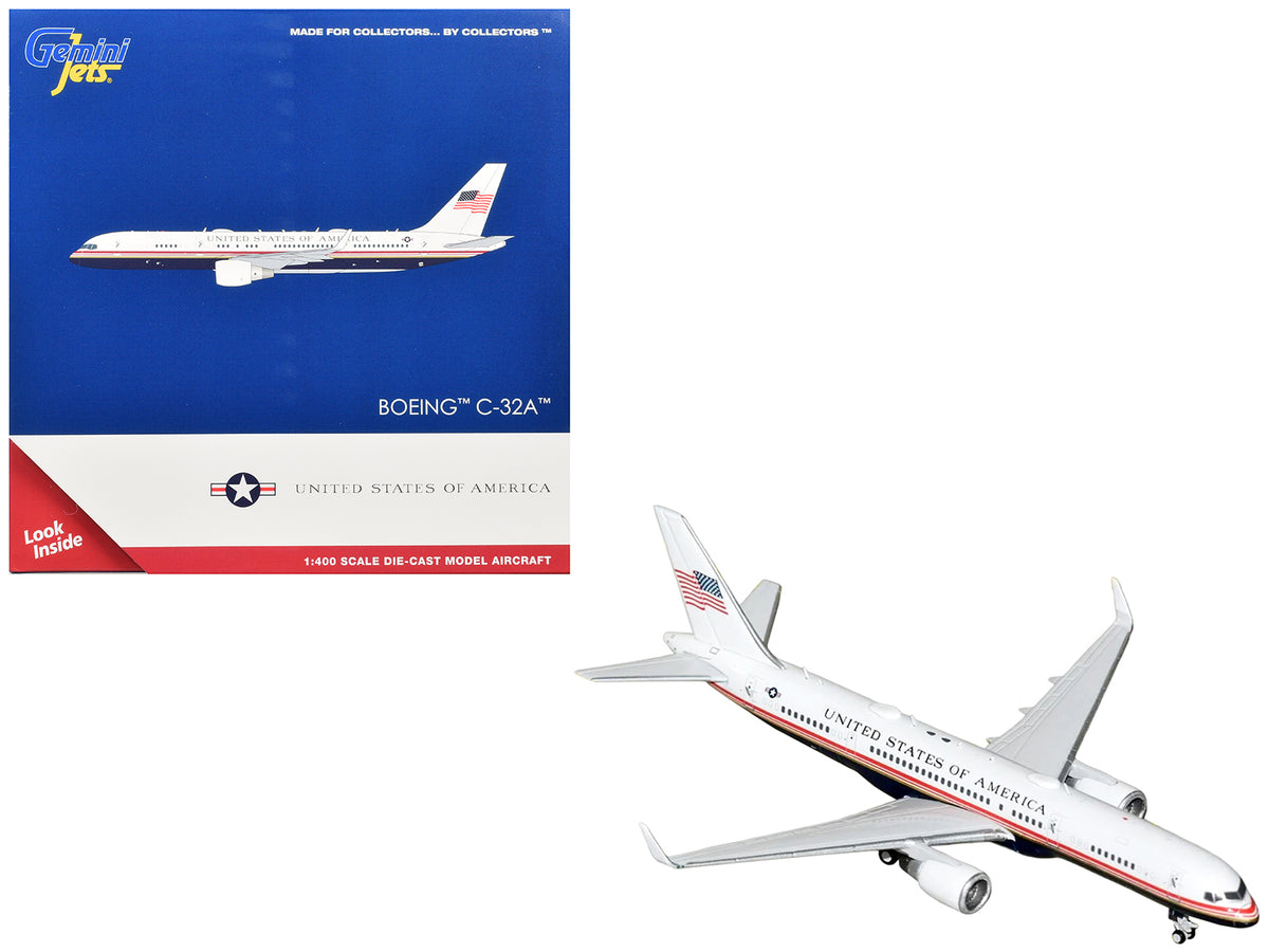Boeing C-32A Transport Aircraft (99-0003) 1/400 Diecast Aircraft - GeminiJets