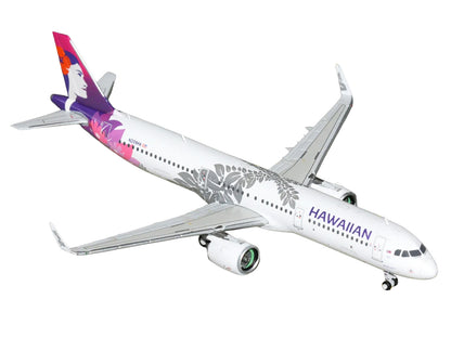 Airbus A321neo Commercial Aircraft (N209HA) 1/400 Diecast Aircraft - GeminiJets