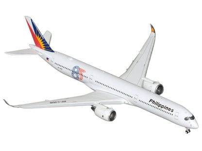 Airbus A350-1000 Commercial Aircraft with Flaps Down "Philippine Airlines - 85 Years" (RP-C3510) White Tail Graphics 1/400 Diecast Model Airplane by GeminiJets <h2>Airbus GeminiJets</h2> <p>High-quali
