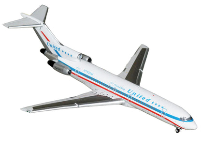 Boeing 727-200 Commercial Aircraft "United Airlines - Stars & Bars/Friend Ship" (N7620U) White with Red and Blue Stripes 1/400 Diecast Model Airplane by GeminiJets <h2>Boeing GeminiJets</h2> <p>High-q