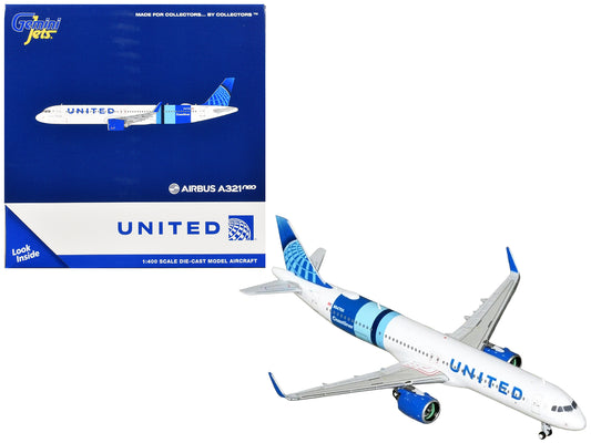 Airbus A321neo Commercial Aircraft (N94750) 1/400 Diecast Aircraft - GeminiJets