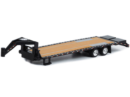 GreenLight Gooseneck Trailer Black (In Box) 1/64 Diecast Model Car by <h2>Gooseneck Greenlight</h2> <p>High-quality perfect for collectors and enthusiasts. Features detailed interior exterior craftsma