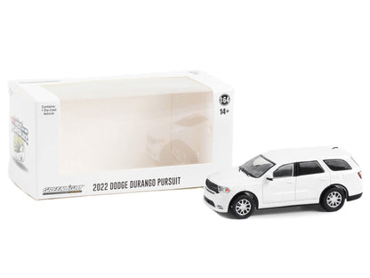 GreenLight 2022 Dodge Durango Pursuit Police Car White "Hot Pursuit" "Hobby Exclusive" Series 1/64 Diecast Model by <h2>2022 Greenlight</h2> <p>High-quality perfect for collectors and enthusiasts. Fea
