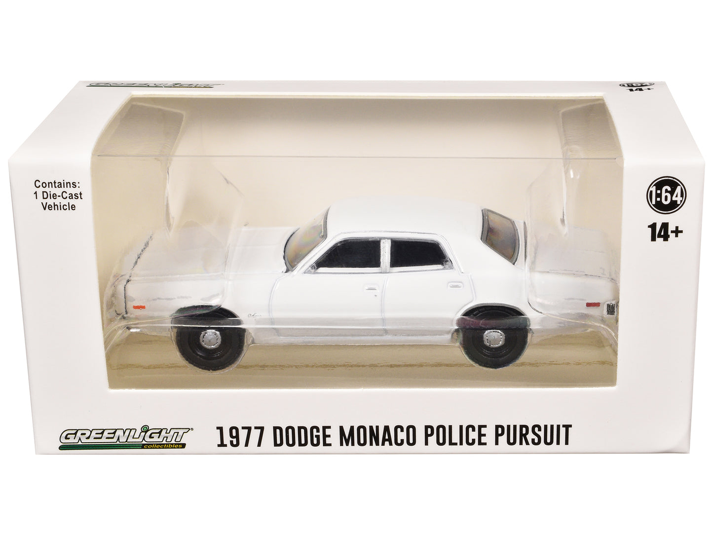 GreenLight 1977-78 Dodge Monaco Police Pursuit White "Hot - Hobby Exclusive" Series 1/64 Diecast Model Car by <h2>1977-78 Greenlight</h2> <p>High-quality perfect for collectors and enthusiasts. Featur