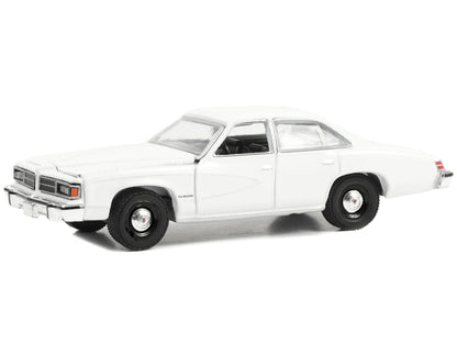 GreenLight 1976-77 Pontiac LeMans Enforcer White "Hot Pursuit - Hobby Exclusive" Series 1/64 Diecast Model Car by <h2>1976-77 Greenlight</h2> <p>High-quality perfect for collectors and enthusiasts. Fe