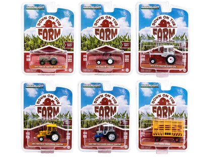 GreenLight "Down on the Farm" Series Set of 6 pieces Release 7 1/64 Diecast Models by <h2>"Down Greenlight</h2> <p>High-quality model car perfect for collectors and enthusiasts. Features detailed inte